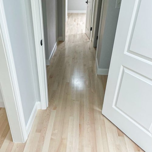 Maple wood floor